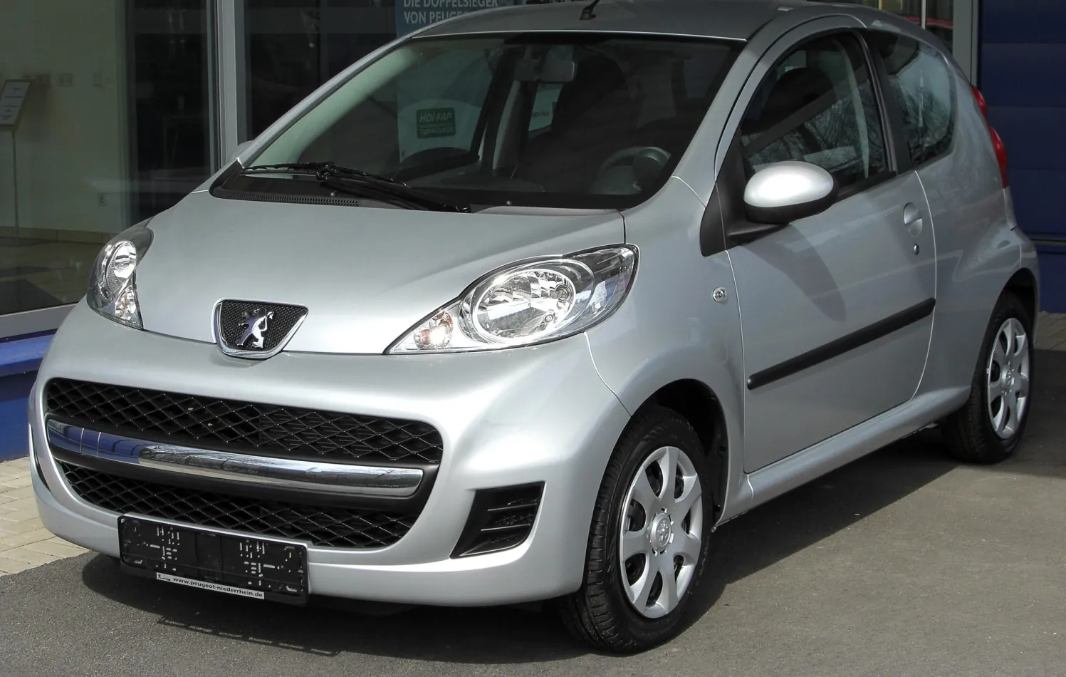Peugeot 107 (Phase II, 2008) 3-door