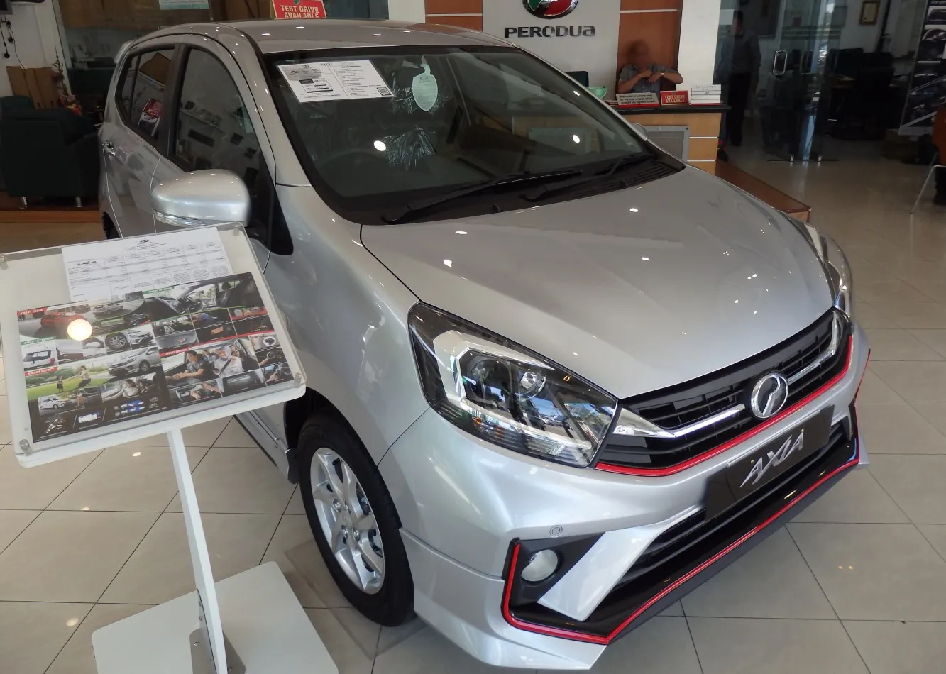 Perodua Axia I (B200, facelift 2019)