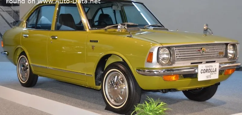Toyota Corolla II 4-door sedan (E20)