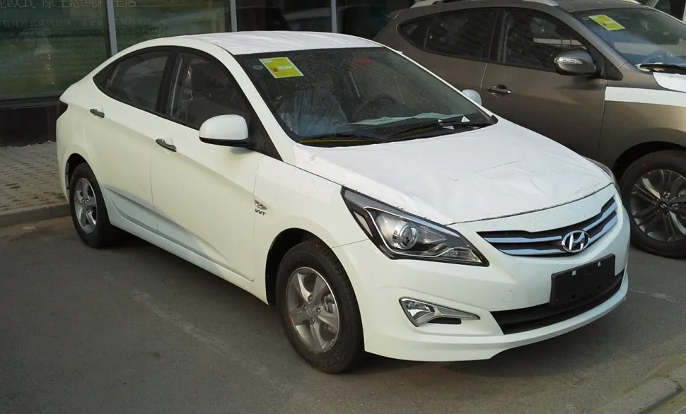 Hyundai Solaris I Sedan (facelift 2014)
