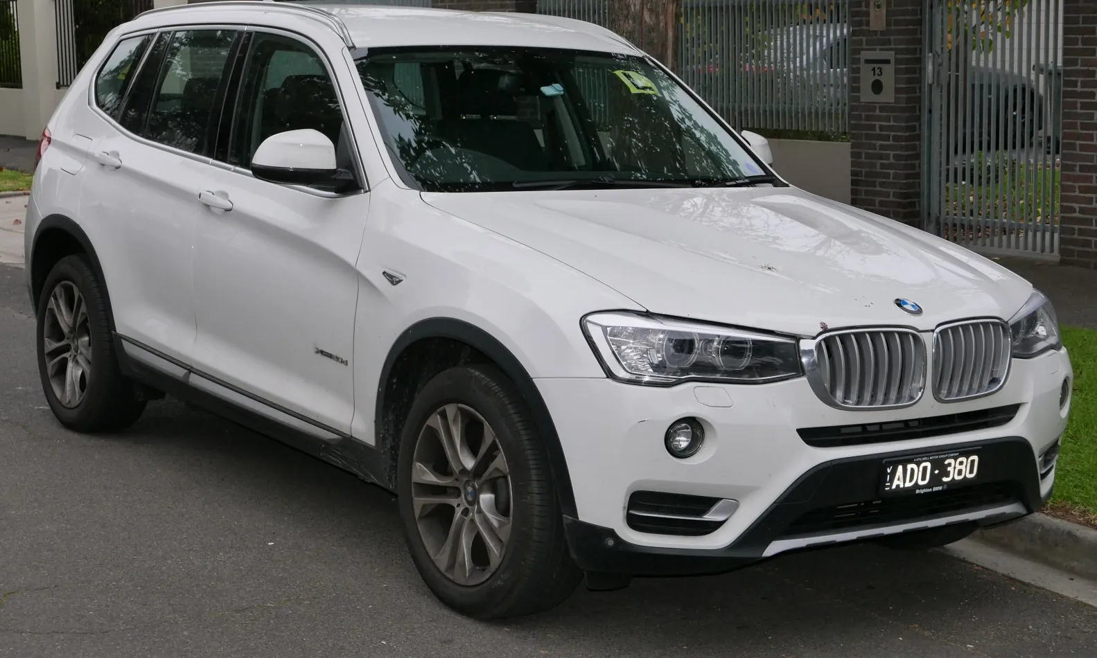 BMW X3 (F25 LCI, facelift 2014)