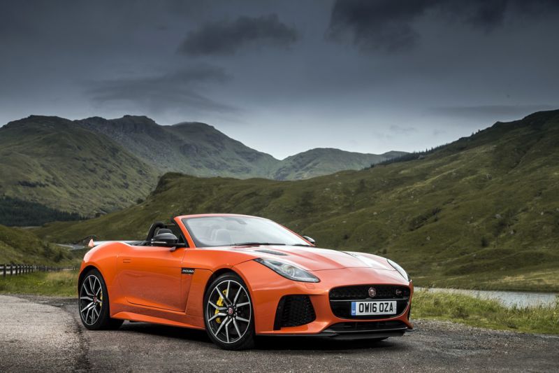 Jaguar F-type Convertible (facelift 2017)