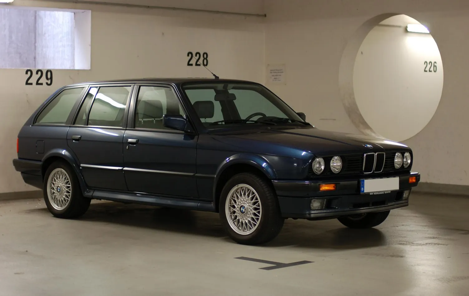 BMW 3 Series Touring (E30, facelift 1987)