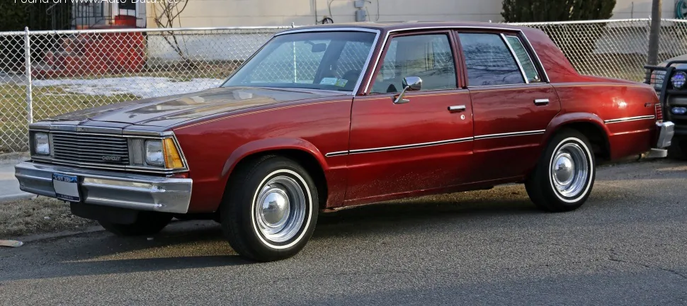 Chevrolet Malibu IV Sedan (facelift 1981)