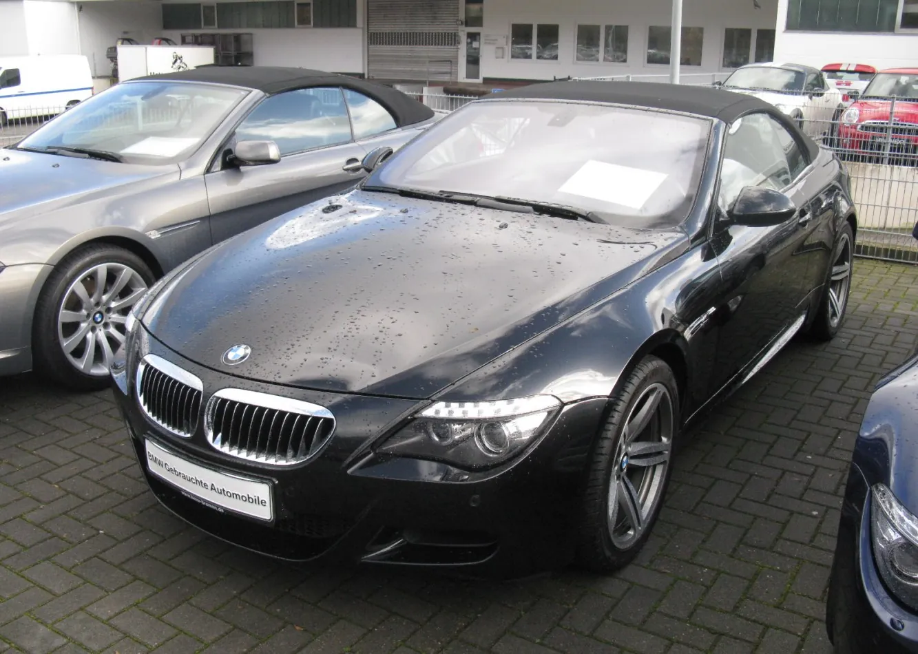 BMW M6 Convertible (E64 LCI, facelift 2007)