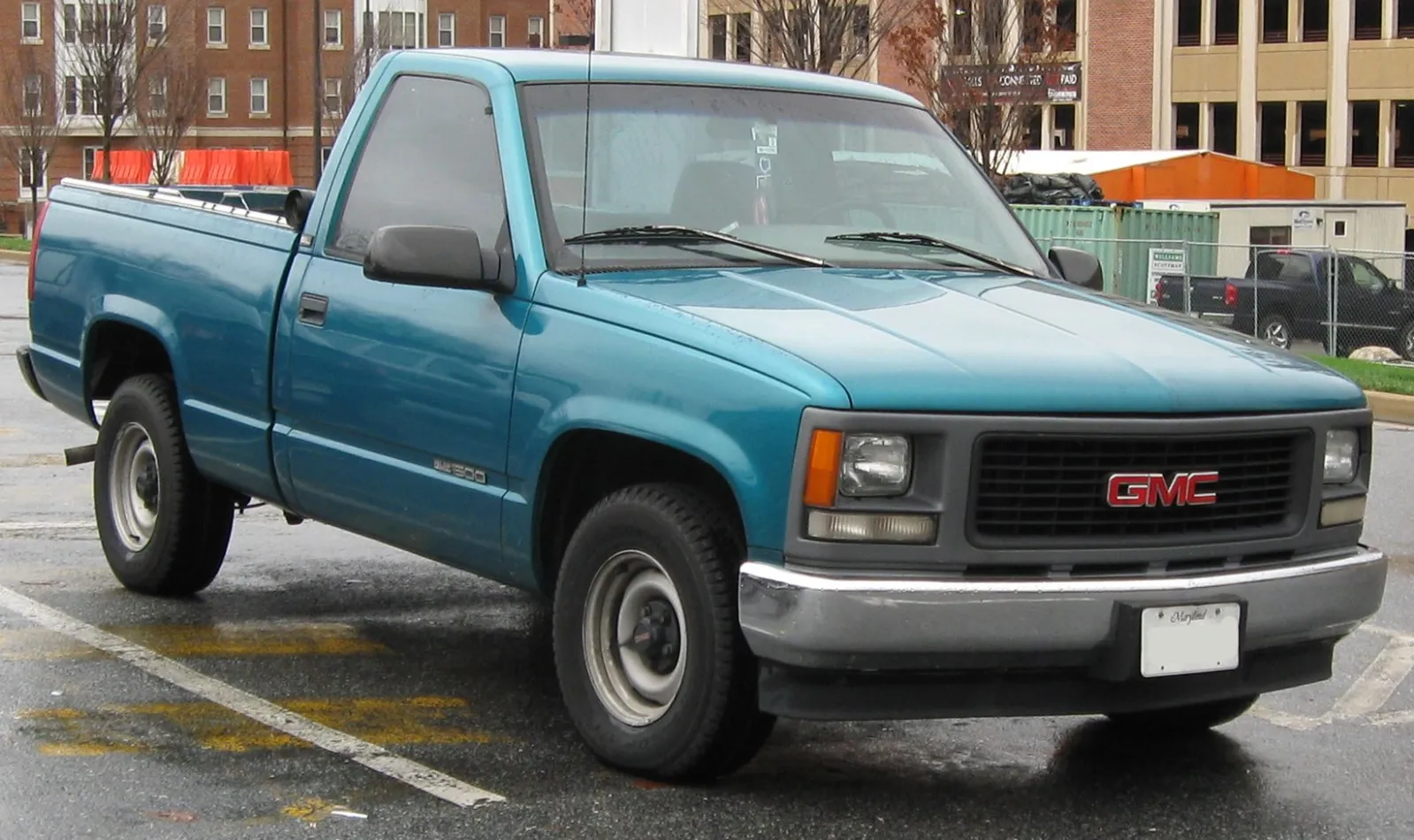GMC Sierra 1500 I (GMT400) Regular cab SWB Wideside