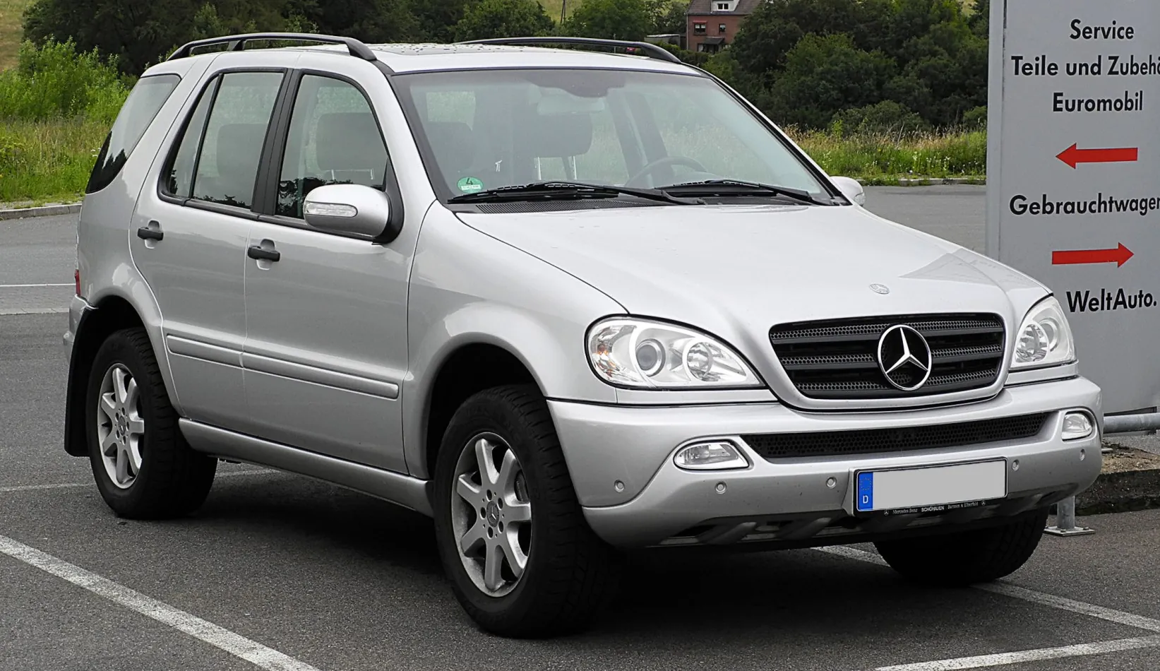 Mercedes-Benz M-class (W163, facelift 2001)