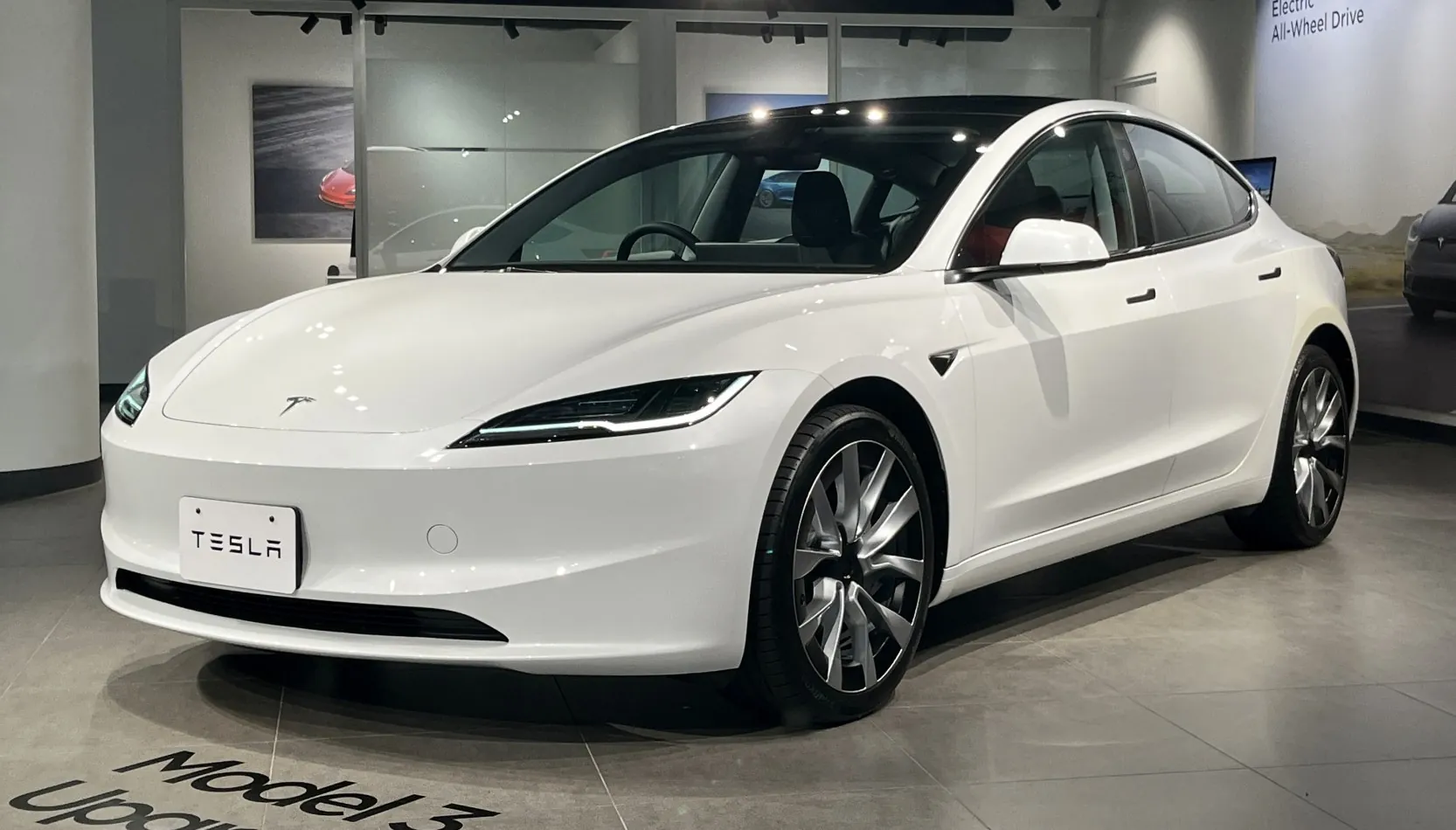 Tesla Model 3 (Highland, facelift 2023)