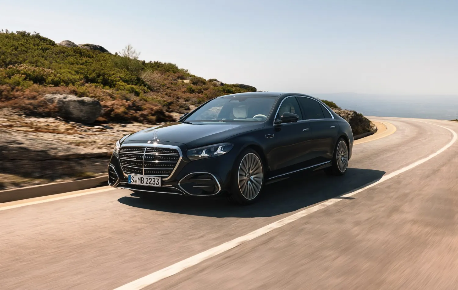 Mercedes-Benz S-class Long (V223, facelift 2026)